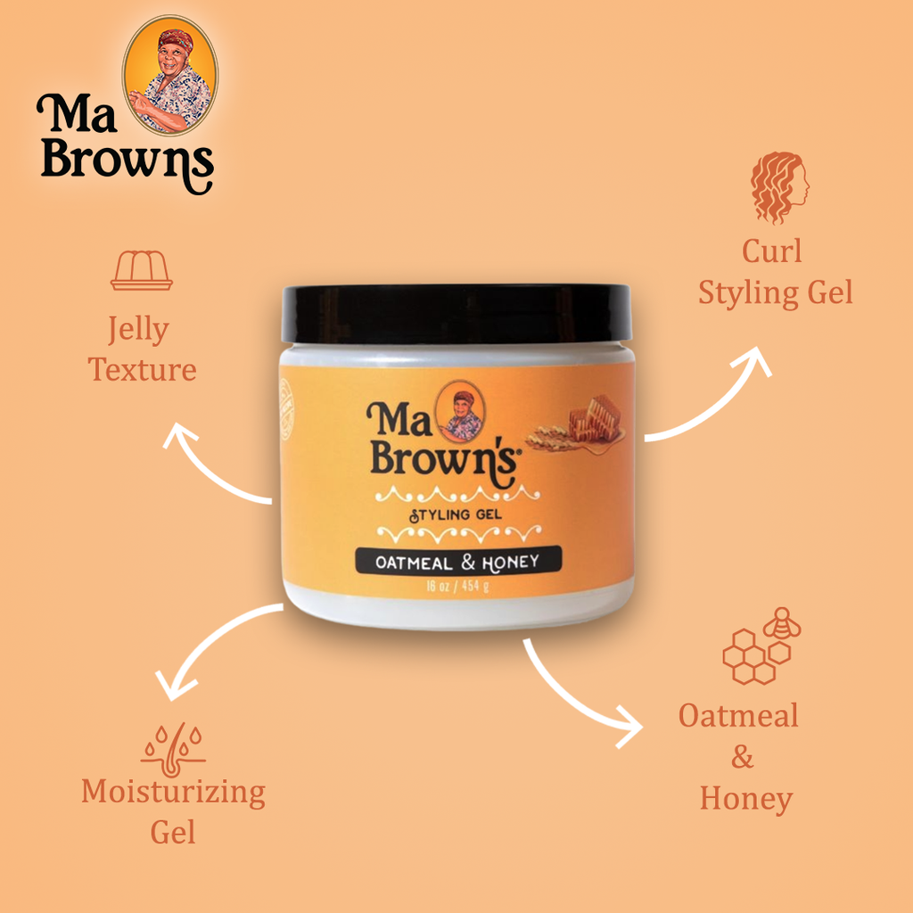 Styling Gel With Oatmeal And Honey