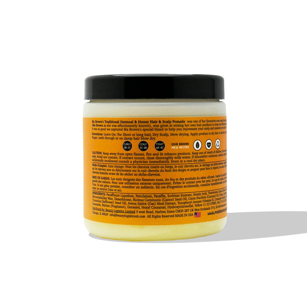 Hair & Scalp Pomade With Oatmeal And Honey