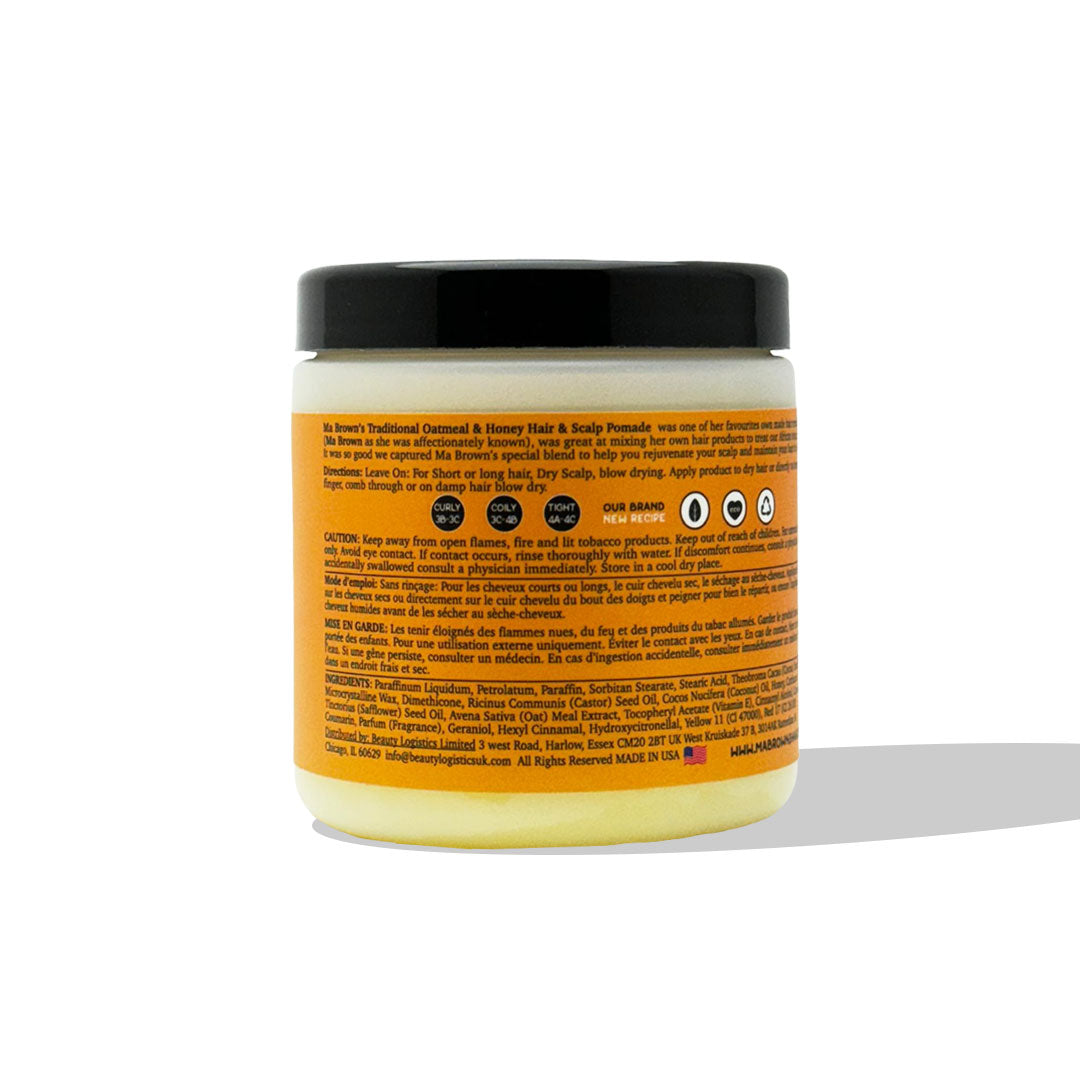 Hair & Scalp Pomade With Oatmeal And Honey