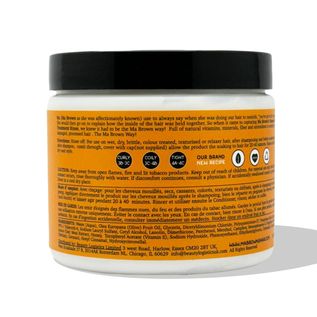 Protein Steam Treatment Rinse With Oatmeal And Honey
