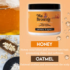 Traditional Curling Custard With Oatmeal And Honey