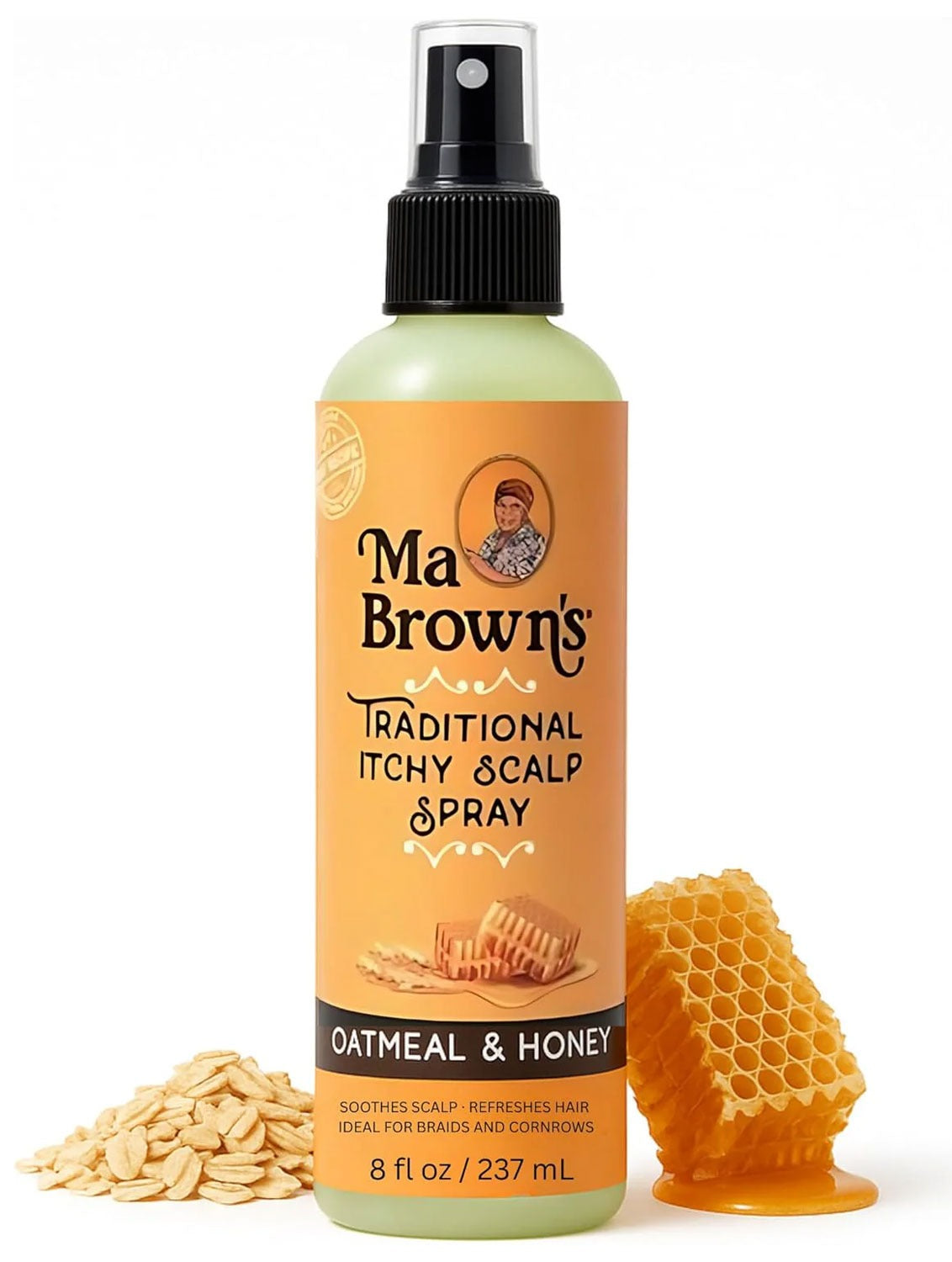 Traditional Itchy Scalp Spray With Oatmeal And Honey