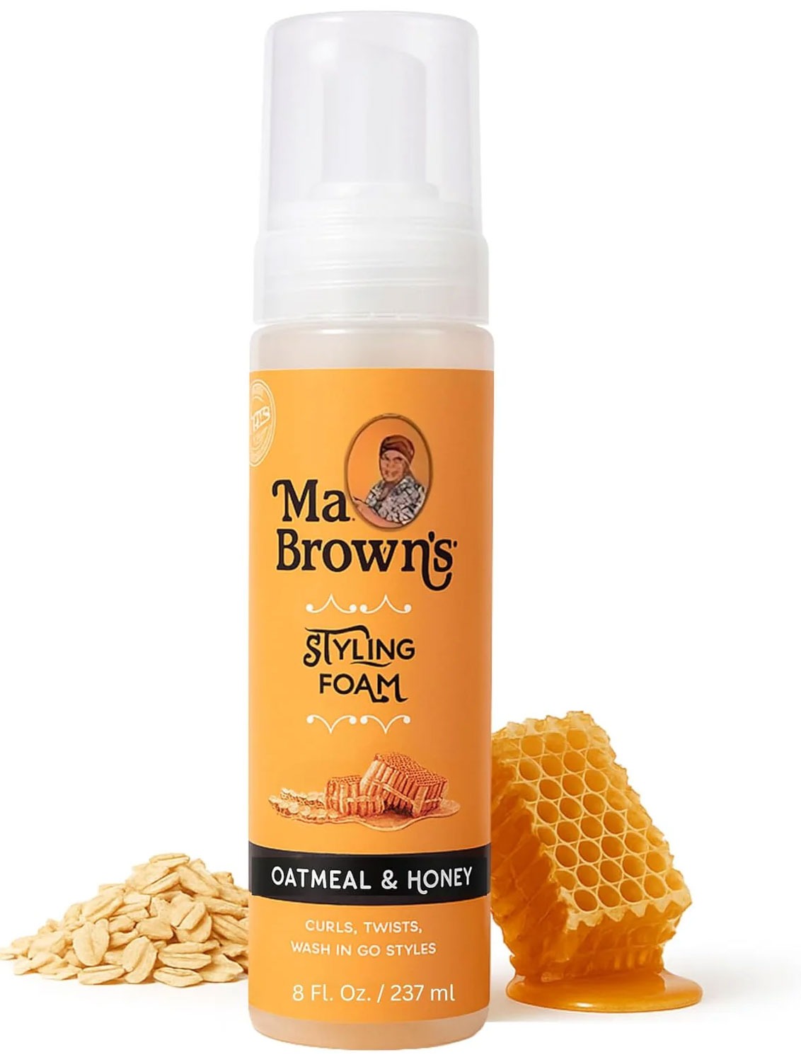 Styling Foam With Oatmeal And Honey