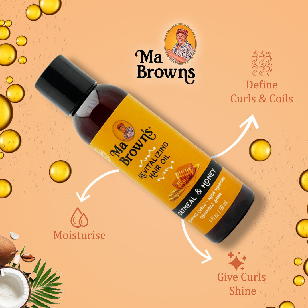 Revitalizing Hair Oil With Oatmeal And Honey